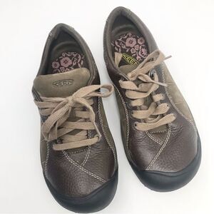 Keen PRESIDIO Cascade / Shiitake Leather Performance Activewear Shoes